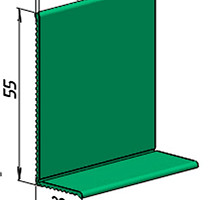 Плинтус Гибкий плинтус (плинтусная лента) JL 55x20 Гибкий плинтус (плинтусная лента) JL 55x20 фото 1 | FLOORDEALER